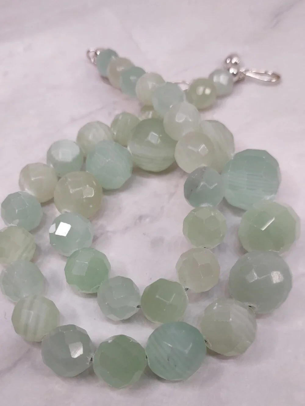 Jay King Faceted Chrysoprase Gemstone Necklace